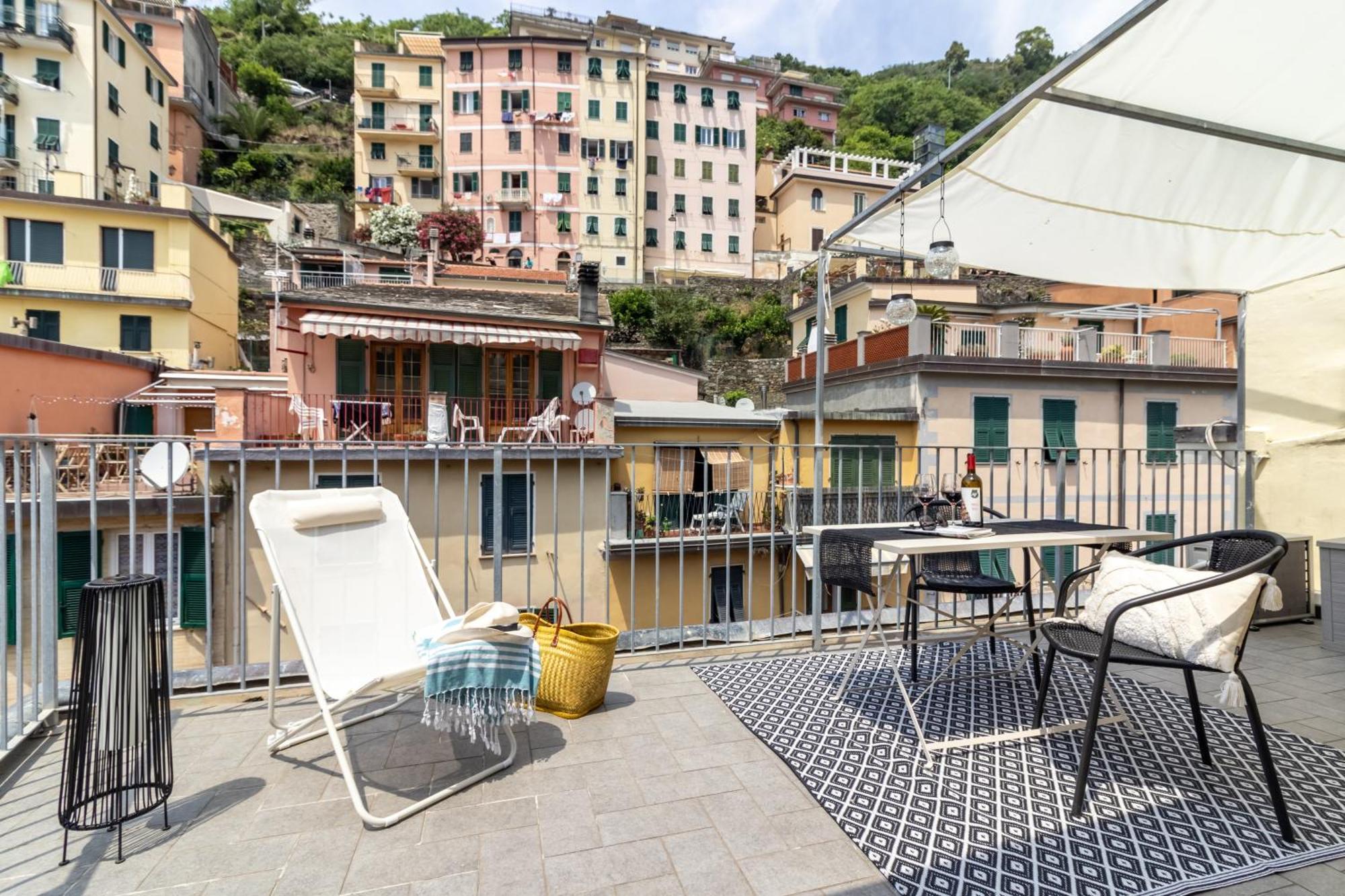 Wanderjohn Penthouse 5Terreparco Apartamento Riomaggiore Exterior foto